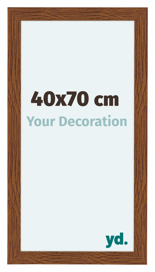 Como MDF Marco De Fotos 40x70cm Roble Rustico Parte Delantera Tamano | Yourdecoration.es