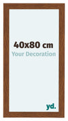 Como MDF Marco De Fotos 40x80cm Roble Rustico Parte Delantera Tamano | Yourdecoration.es