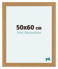 Como MDF Marco De Fotos 50x60cm Haya Parte Delantera Tamano | Yourdecoration.es
