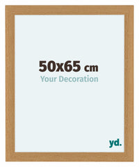 Como MDF Marco De Fotos 50x65cm Haya Parte Delantera Tamano | Yourdecoration.es
