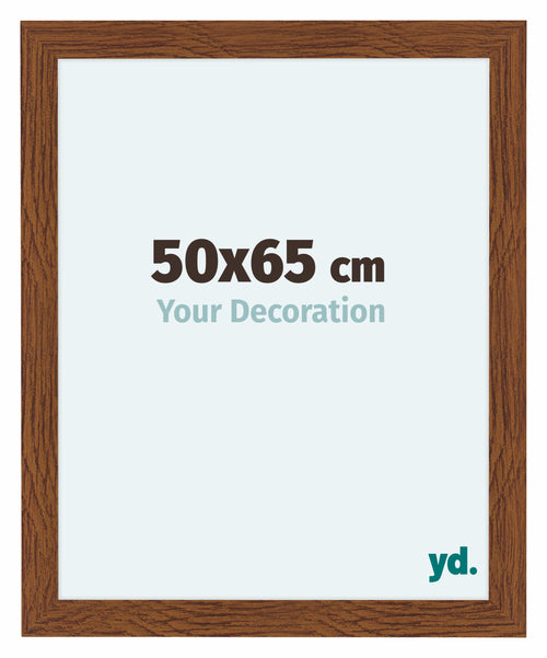 Como MDF Marco De Fotos 50x65cm Roble Rustico Parte Delantera Tamano | Yourdecoration.es