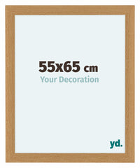 Como MDF Marco De Fotos 55x65cm Haya Parte Delantera Tamano | Yourdecoration.es
