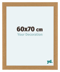 Como MDF Marco De Fotos 60x70cm Haya Parte Delantera Tamano | Yourdecoration.es
