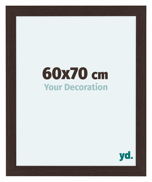Como MDF Marco De Fotos 60x70cm Roble Oscuro Parte Delantera Tamano | Yourdecoration.es
