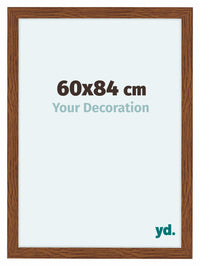 Como MDF Marco De Fotos 60x84cm Roble Rustico Parte Delantera Tamano | Yourdecoration.es