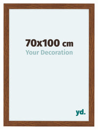Como MDF Marco De Fotos 70x100cm Roble Rustico Parte Delantera Tamano | Yourdecoration.es