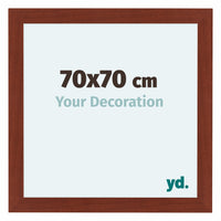 Como MDF Marco De Fotos 70x70cm Cerezas Parte Delantera Tamano | Yourdecoration.es