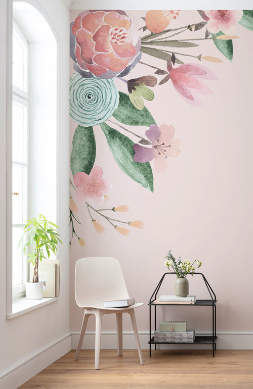 Komar Fleur Bisou No Tejido Fotobehang 200x250cm 4 tiras Ambiente | Yourdecoration.es