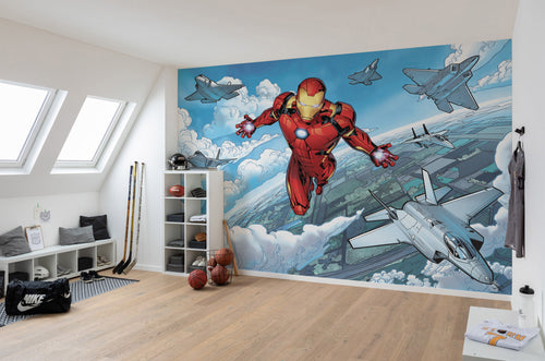 Komar Fotomural Tejido No Tejido Iadx8 062 Iron Man Flight Interieur | Yourdecoration.es