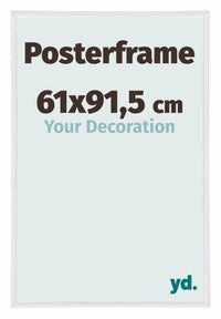 Marco de Poster 61x91,5cm Blanco Muy Brillante Plastico Paris Tamano | Yourdecoration.es