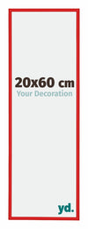 New York Aluminio Marco de Fotos 20x60cm Ferrari Rojo Parte delantera Tamano | Yourdecoration.es