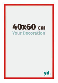 New York Aluminio Marco de Fotos 40x60cm Ferrari Rojo Parte delantera Tamano | Yourdecoration.es