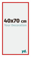 New York Aluminio Marco de Fotos 40x70cm Ferrari Rojo Parte delantera Tamano | Yourdecoration.es