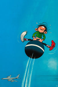 Póster Gaston Jumping Balloon 61x91 5cm Abystyle GBYDCO534 | Yourdecoration.es