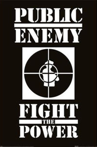 Póster Public Enemy Fight The Power 61x91 5cm Pyramid PP34766 | Yourdecoration.es