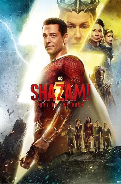 Póster Shazam Fury Of The Gods 61x91-5cm Pyramid PP35134 | Yourdecoration.es