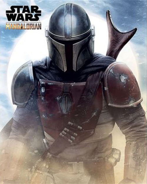 Póster Star Wars The Mandalorian Sand 40x50cm Pyramid MPP50770 | Yourdecoration.es