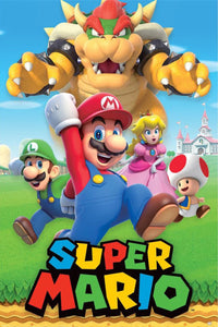 Póster Super Mario Character Montage 61x91 5cm Pyramid PP35311 | Yourdecoration.es