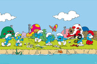 Póster The Smurfs Group 91 5x61cm Abystyle GBYDCO480 | Yourdecoration.es