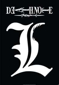 Death Note L Symbol Póster 61X91 5cm | Yourdecoration.es