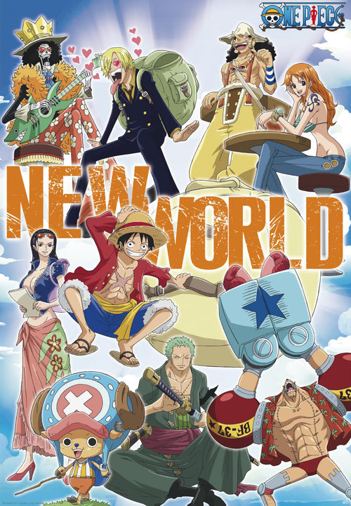 One Piece New World Team Póster 61X91 5cm | Yourdecoration.es