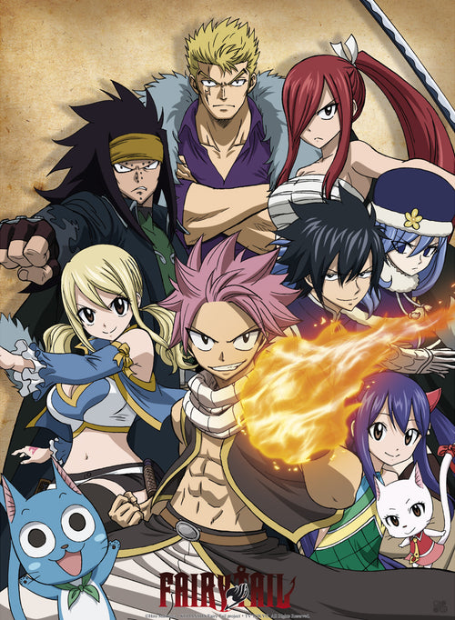 Fairy Tail Guild Póster 38X52cm | Yourdecoration.es