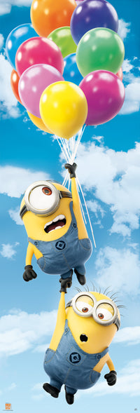 Abystyle Minions Door Póster Balloons Póster 53X158cm | Yourdecoration.es