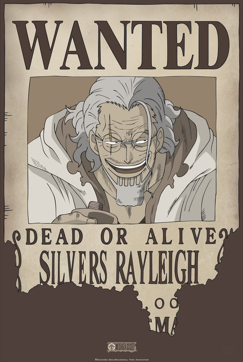 One Piece Wanted Rayleigh Póster 35X52cm | Yourdecoration.es