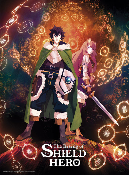 The Shield Hero Naofumi And Raphtalia Póster 38X52cm | Yourdecoration.es