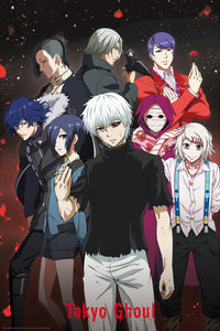Tokyo Ghoul Group Póster 61X91 5cm | Yourdecoration.es