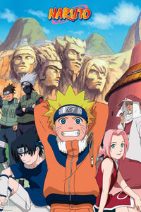 Naruto Group Póster 61X91 5cm | Yourdecoration.es
