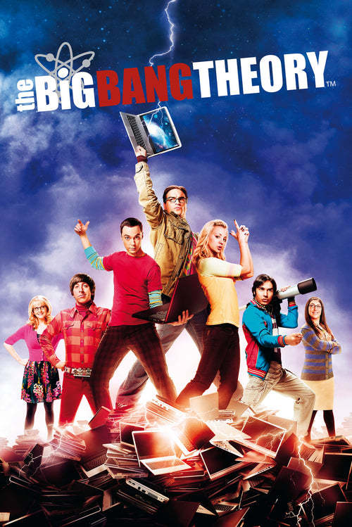 The Big Bang Theory Casting Póster 61X91 5cm | Yourdecoration.es