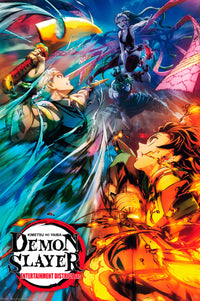 Abystyle Gbydco218 Demon Slayer Key Art 2 Póster 61x91,5cm | Yourdecoration.es