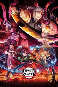 abystyle gbydco292 demon slayer entertainment district Póster 61x91,5cm | Yourdecoration.es