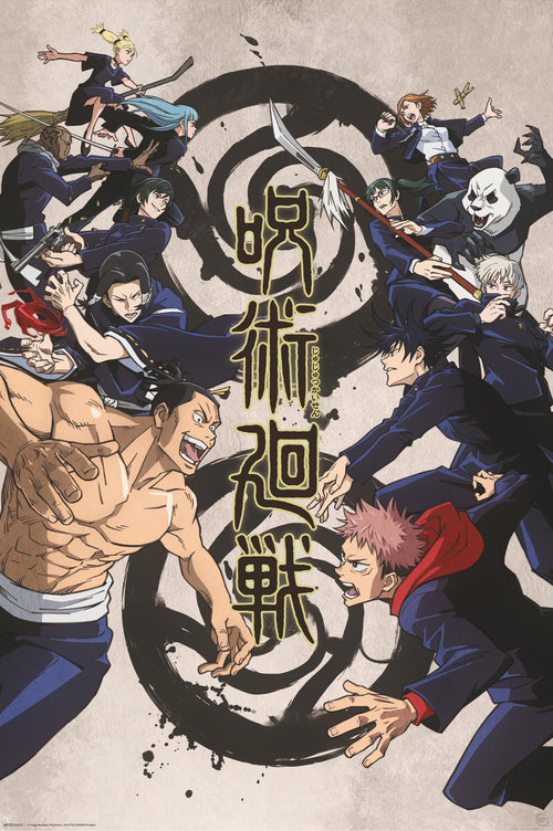 Abystyle Gbydco376 Jujutsu Kaisen Tokyo Vs Kyoto Póster 61x91,5cm | Yourdecoration.es