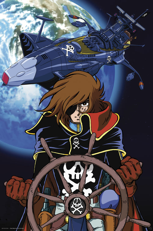 Abystyle Gbydco390 Captain Harlock Póster 61x91-5cm | Yourdecoration.es