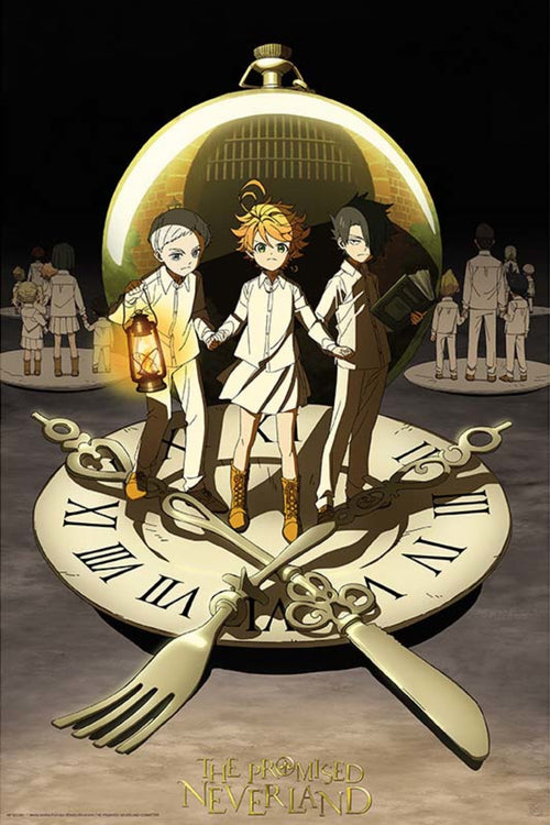 ABYstyle The Promised Neverland Group Póster 61x91,5cm | Yourdecoration.es