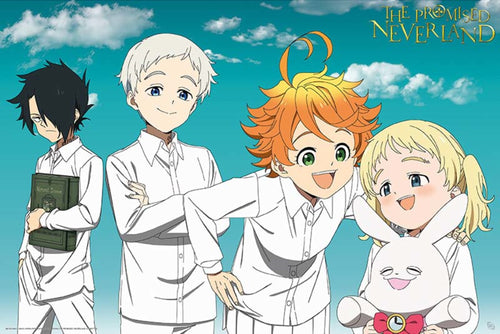 ABYstyle The Promised Neverland Trio Póster 91,5x61cm | Yourdecoration.es