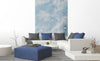 dimex blue clouds abstract Fotomural Tejido No Tejido 150x250cm 2 Tiras Ambiente | Yourdecoration.es