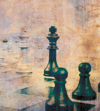 dimex chess abstract Fotomural Tejido No Tejido 225x250cm 3 Tiras | Yourdecoration.es