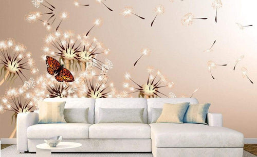 dimex dandelions and butterfly Fotomural Tejido No Tejido 375x250cm 5 Tiras Ambiente 6d46a386 510c 480d 8f12 27145609b33a | Yourdecoration.es