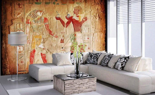 dimex egypt painting Fotomural Tejido No Tejido 375x250cm 5 Tiras Ambiente c0983c67 efb4 4753 a9c3 d06d6c52968b | Yourdecoration.es