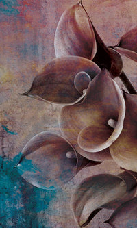 dimex flower abstract ii Fotomural Tejido No Tejido 150x250cm 2 Tiras | Yourdecoration.es