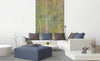 dimex leaves abstract Fotomural Tejido No Tejido 150x250cm 2 Tiras Ambiente | Yourdecoration.es