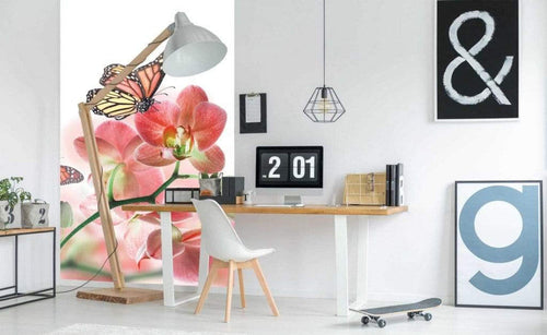 dimex orchids and butterfly Fotomural Tejido No Tejido 150x250cm 2 Tiras Ambiente c2fdf94b 9522 4fd2 82e8 d69667dca193 | Yourdecoration.es