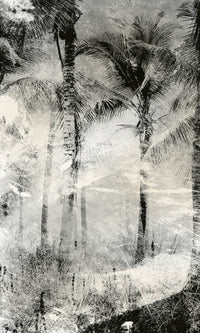 dimex palm trees abstract Fotomural Tejido No Tejido 150x250cm 2 Tiras | Yourdecoration.es