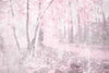 dimex pink forest abstract Fotomural Tejido No Tejido 375x250cm 5 Tiras | Yourdecoration.es