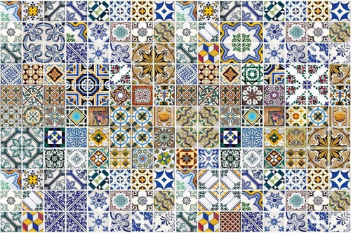 dimex portugal tiles Fotomural Tejido No Tejido 375x250cm 5 Tiras aec756e3 b7d5 4139 bade ce9635e1e869 | Yourdecoration.es