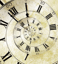 dimex spiral clock Fotomural Tejido No Tejido 225x250cm 3 Tiras | Yourdecoration.es