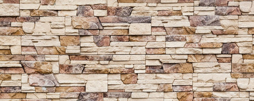 dimex stone wall Fotomural Tejido No Tejido 375x150cm 5 Tiras | Yourdecoration.es